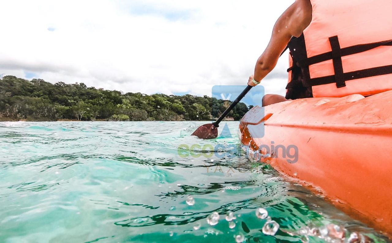 Ecocamping Yaxche Bacalar Dış mekan fotoğraf