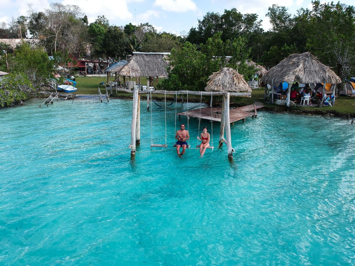 Ecocamping Yaxche Bacalar Dış mekan fotoğraf